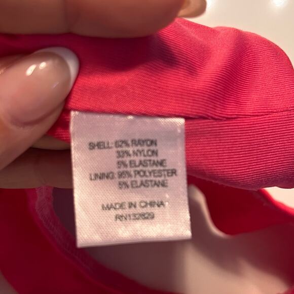 Majorelle Olga Ruffle Crop Top in Magenta XS - Picture 6 of 10